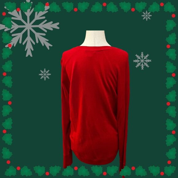 Athleta Womens Red Long Sleeve Crew Neck Athletic Pullover Top Size Small - Picture 6 of 12